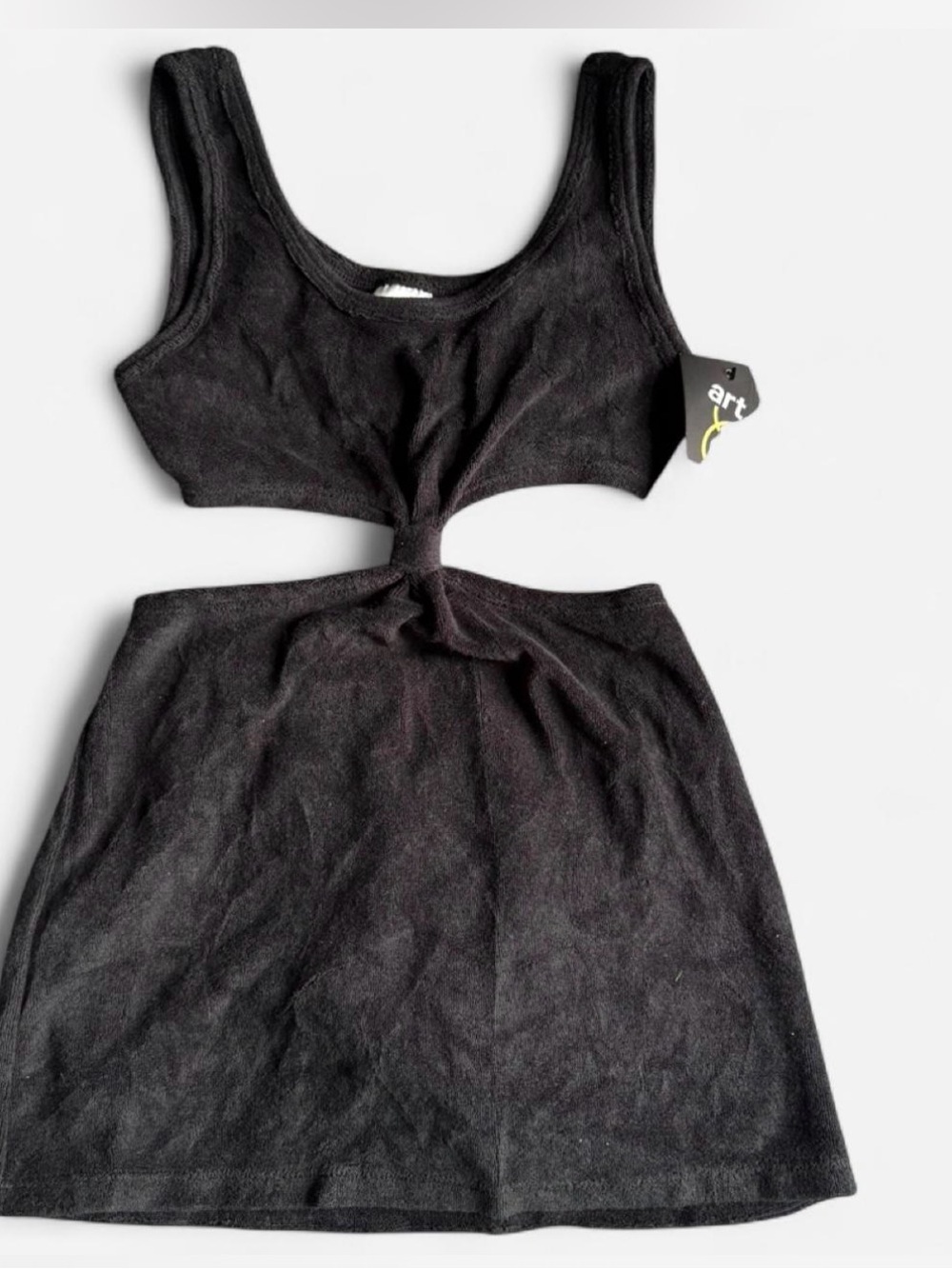 art class Black Cutout Mini Dress